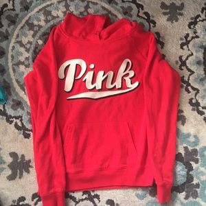 Pink hoodie